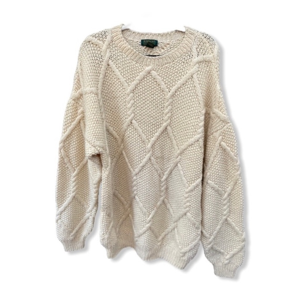 Vintage Robinson's Hand Knitted Sweater